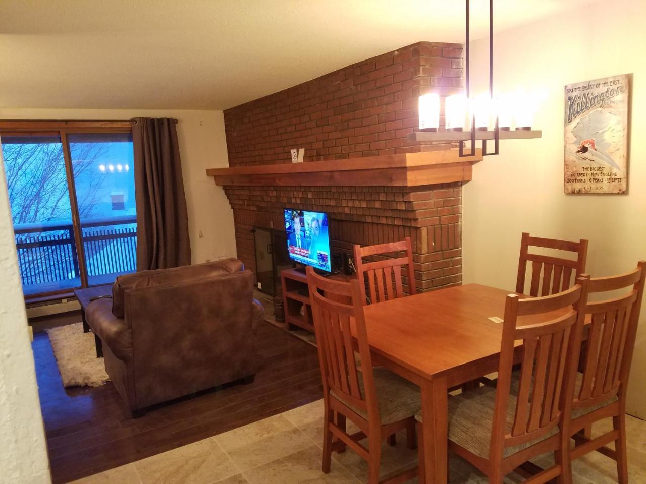 Ski In/Out Trailside Townhome Killington Bagian luar foto